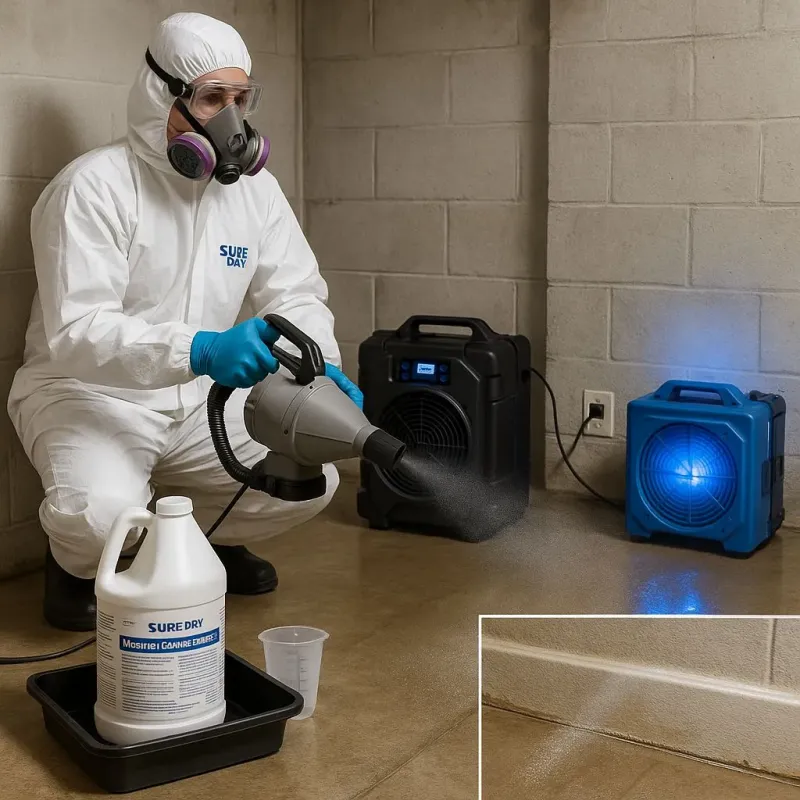 Sanitization and Odor Removal process in Watauga County, NC